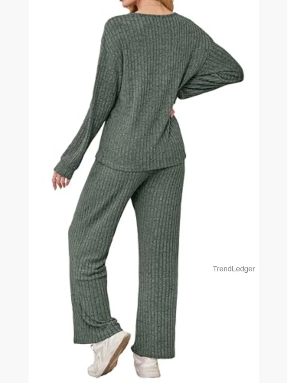Women's Lounge Sets Sweater Pant Set Matching Track Suit Fall Outfits